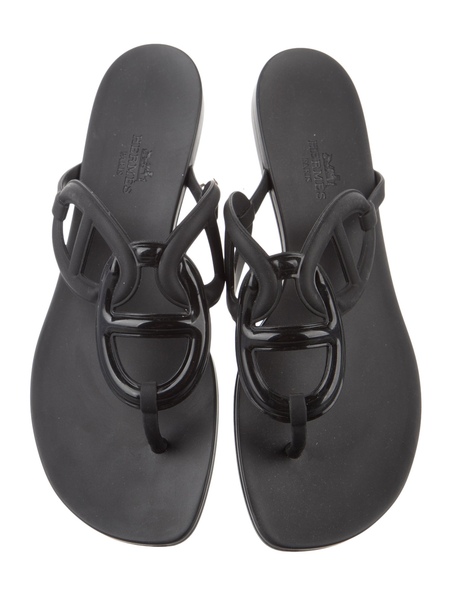 Hermès Egerie Chaîne d'Ancre Insignia Slides