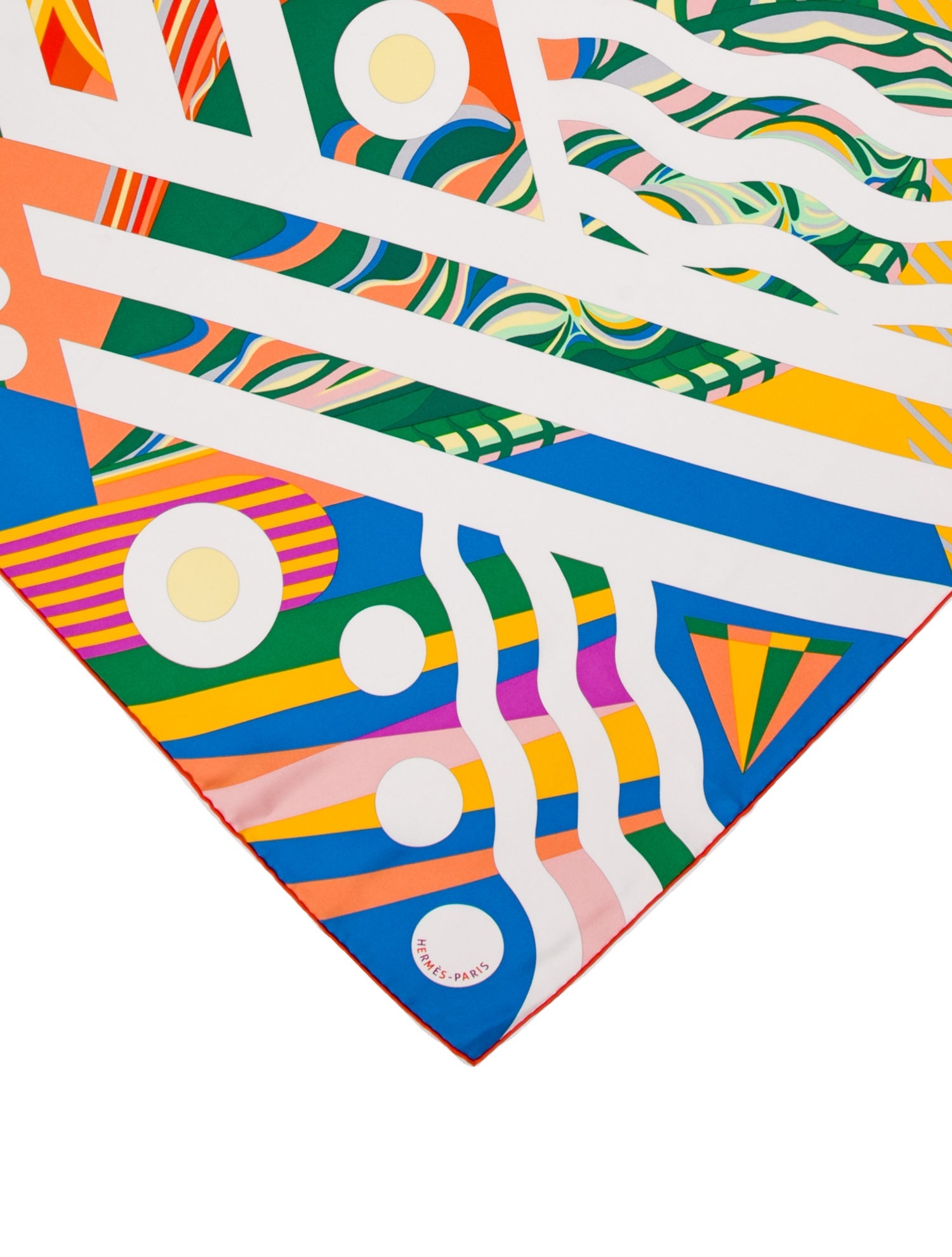 Hermès Le Reve De Julia Silk Scarf