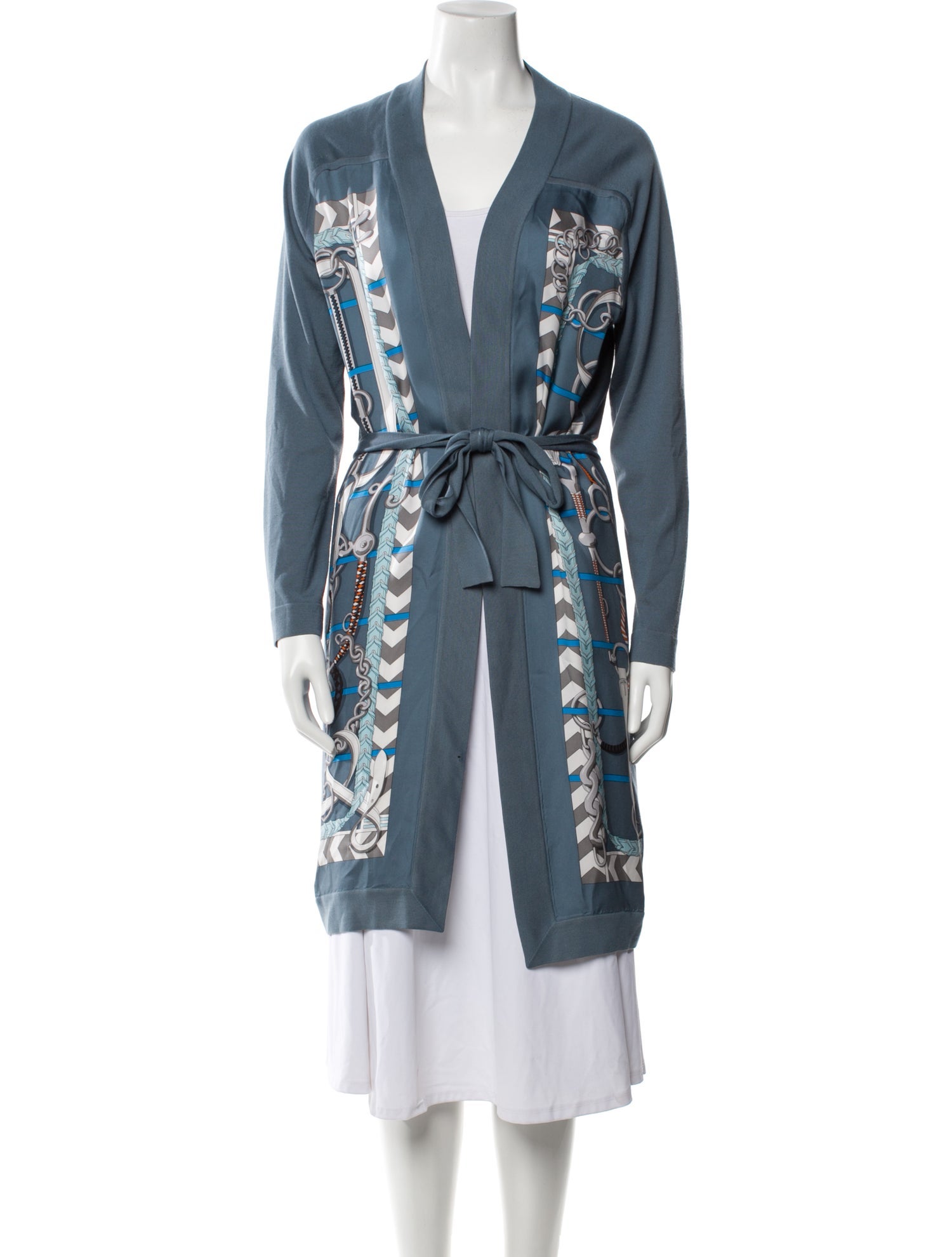 Hermès Panoplie Equestre Silk Sweater