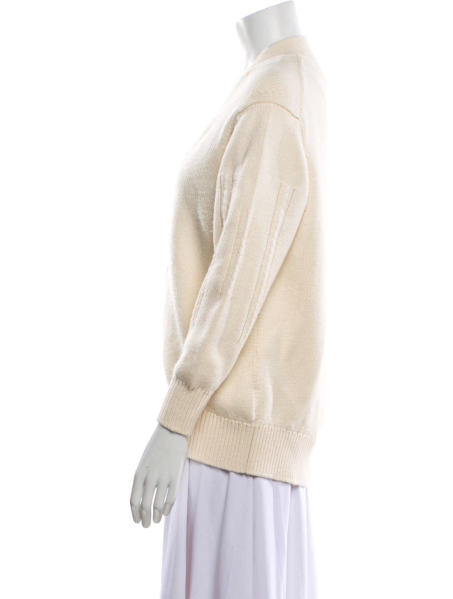 Hermès Cashmere V-Neck Sweater