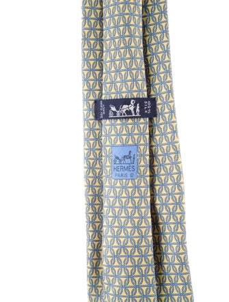 Hermès Silk Patterned Tie