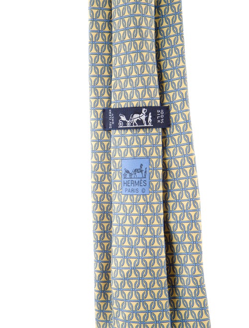 Hermès Silk Patterned Tie