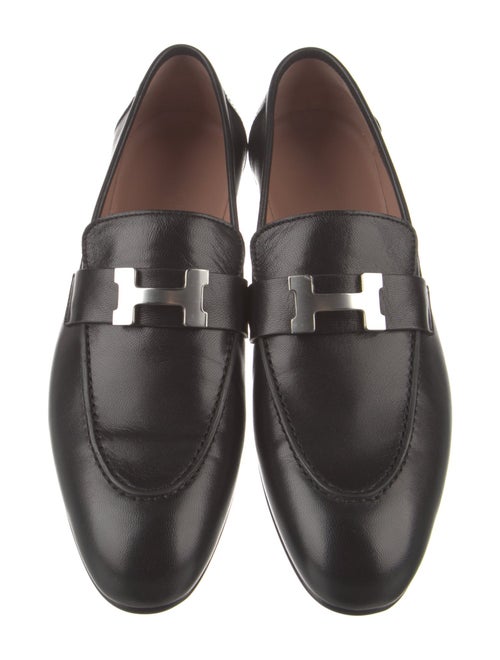 Hermès Paris Leather Loafers