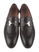 Hermès Paris Leather Loafers