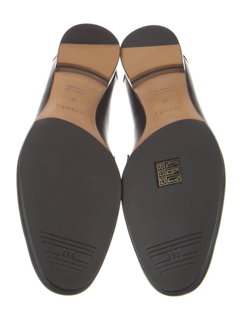 Hermès Paris Leather Loafers