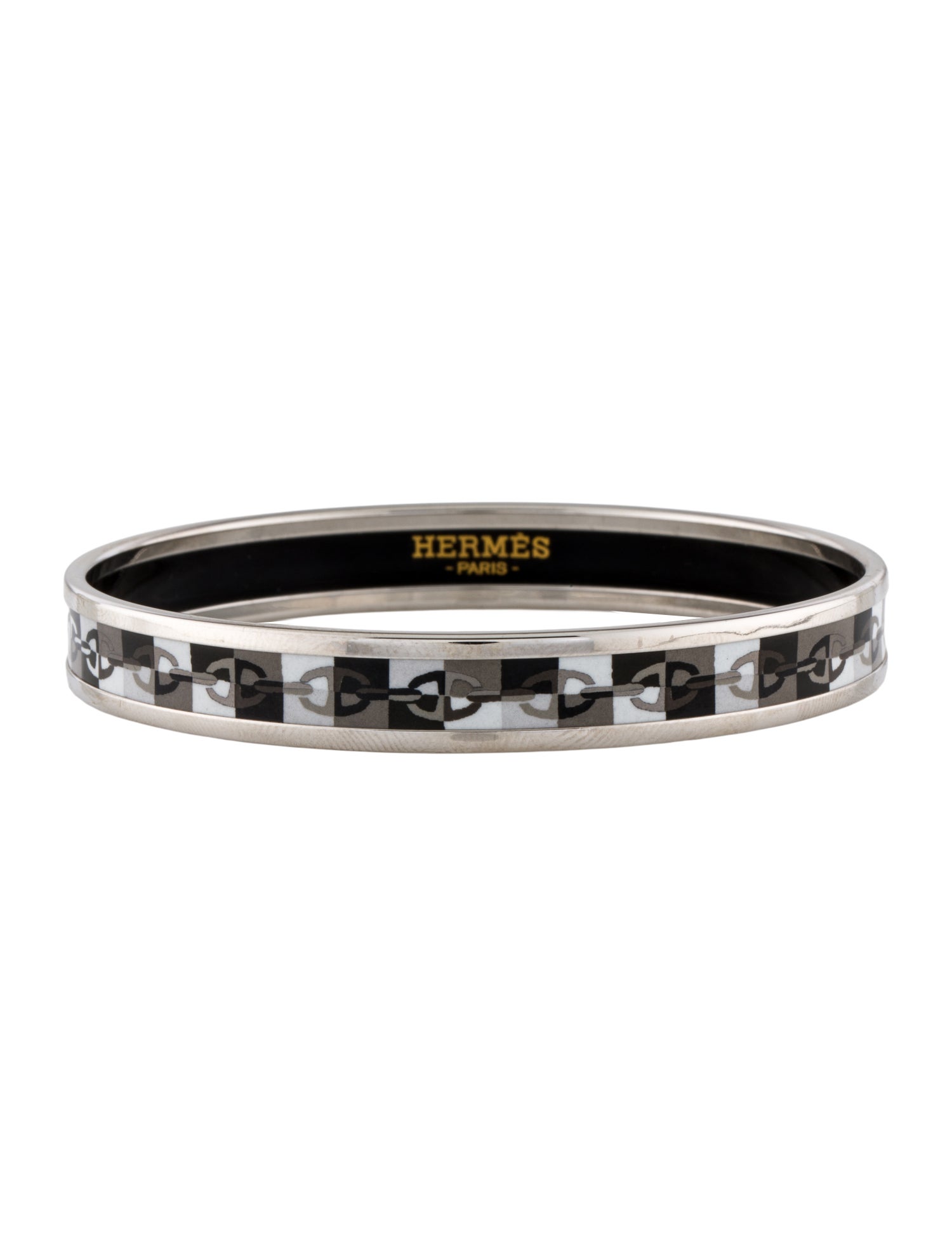 Hermès Narrow Enamel Bangle