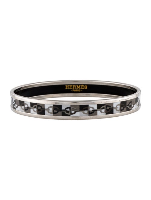 Hermès Narrow Enamel Bangle