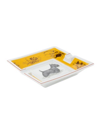Hermès Scottish Terrier Ashtray