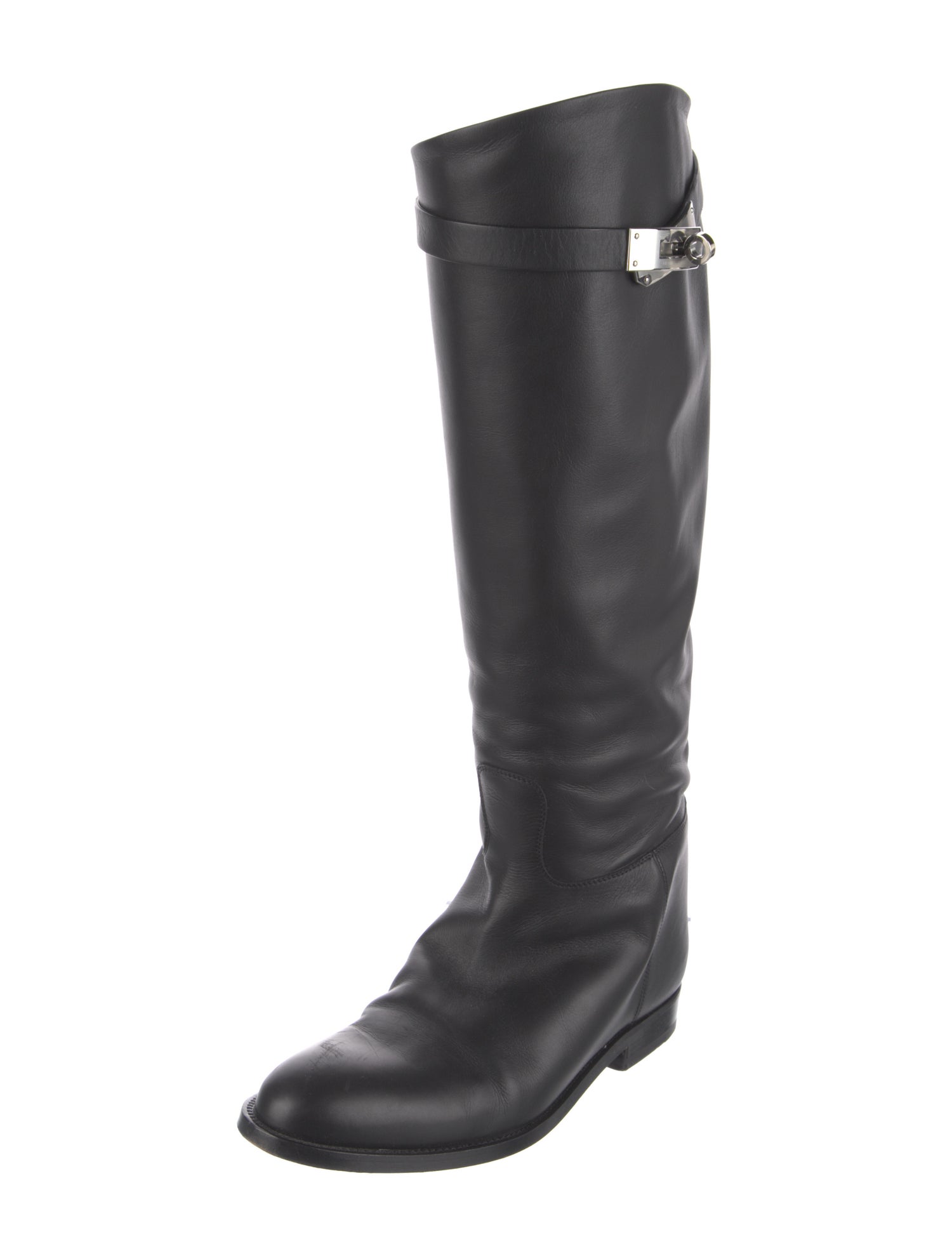 Hermès Jumping Leather Riding Boots