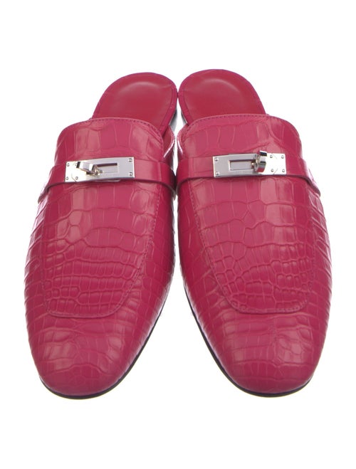 Hermès Oz Crocodile Mules