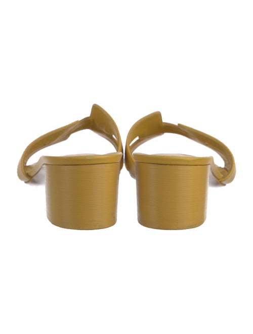 Hermès Oasis Leather Slides