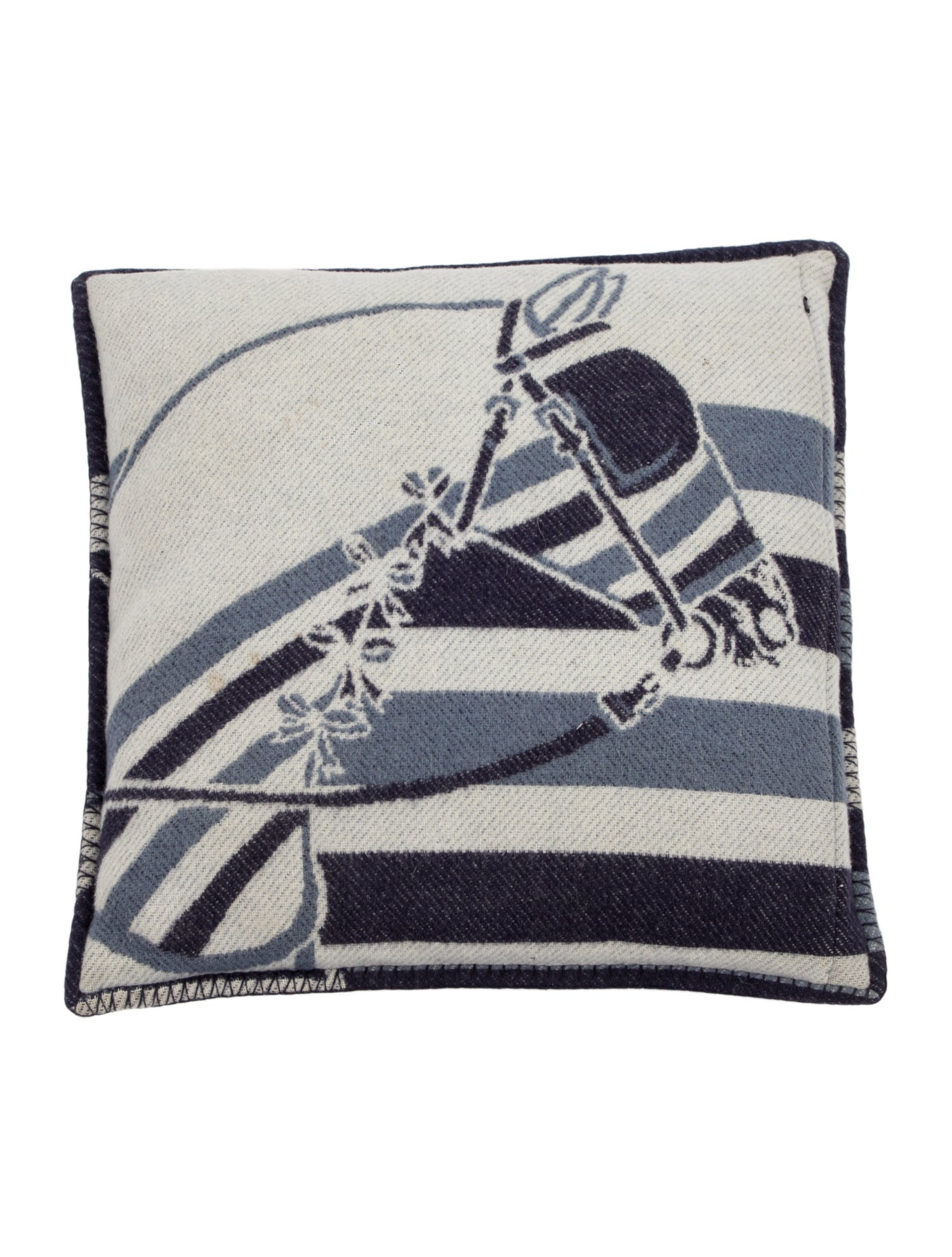 Hermès Limited Edition Couvertures Nouvelles Throw Pillow