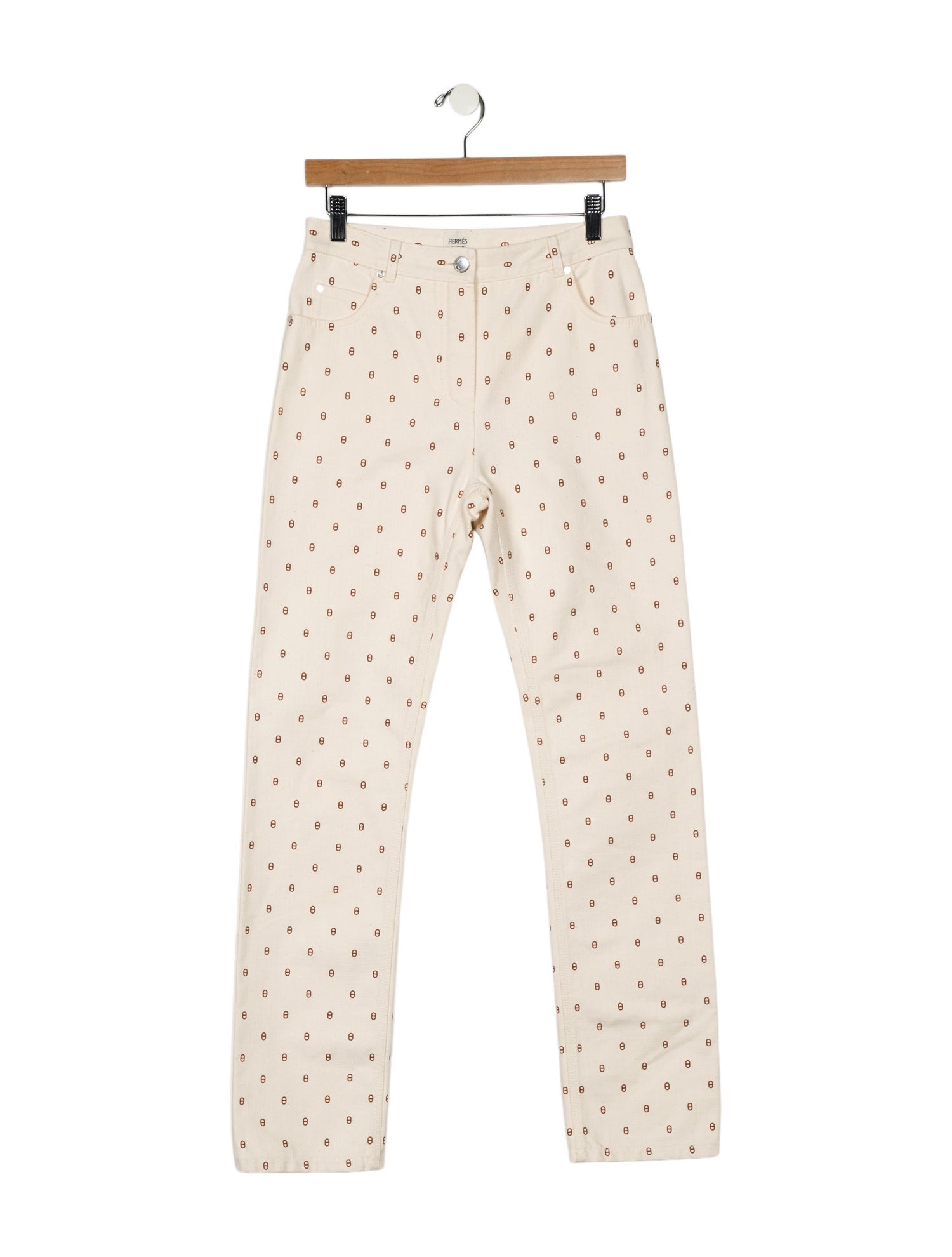 Hermès Mid-Rise Straight Leg Jeans w/ Tags