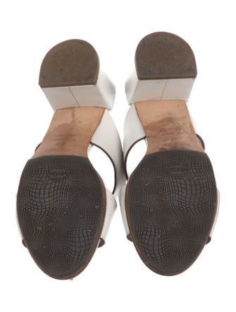 Hermès Ostia Leather Slides