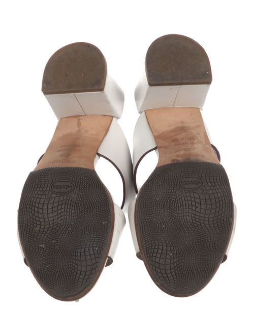 Hermès Ostia Leather Slides