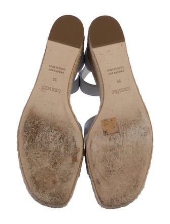 Hermès Elda Leather Espadrilles
