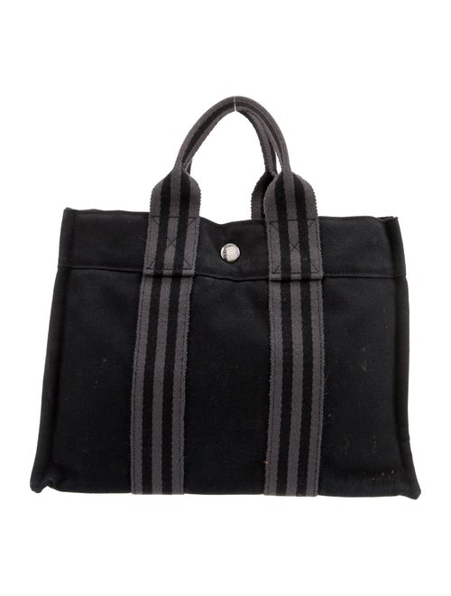 Hermès Toile Fourre-Tout PM