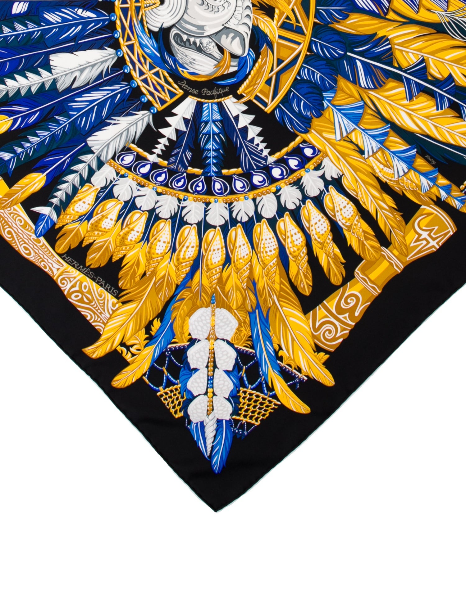 Hermès Danse Pacifique Silk Scarf
