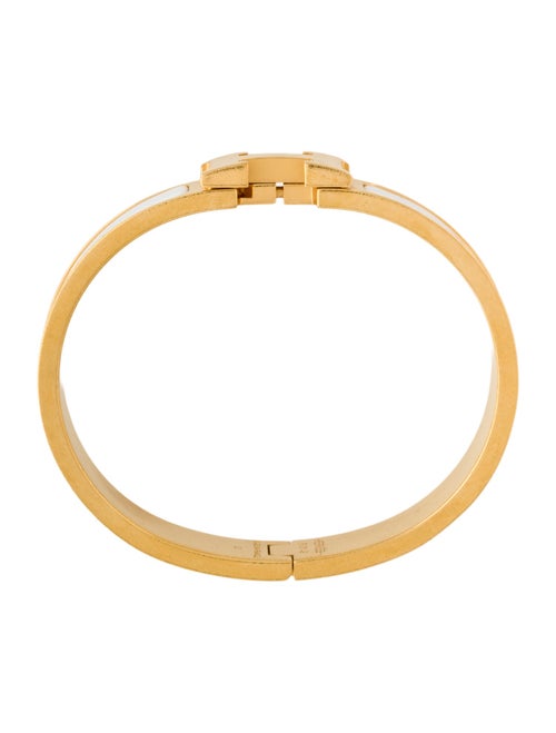 Hermès Clic H Bangle Bracelet
