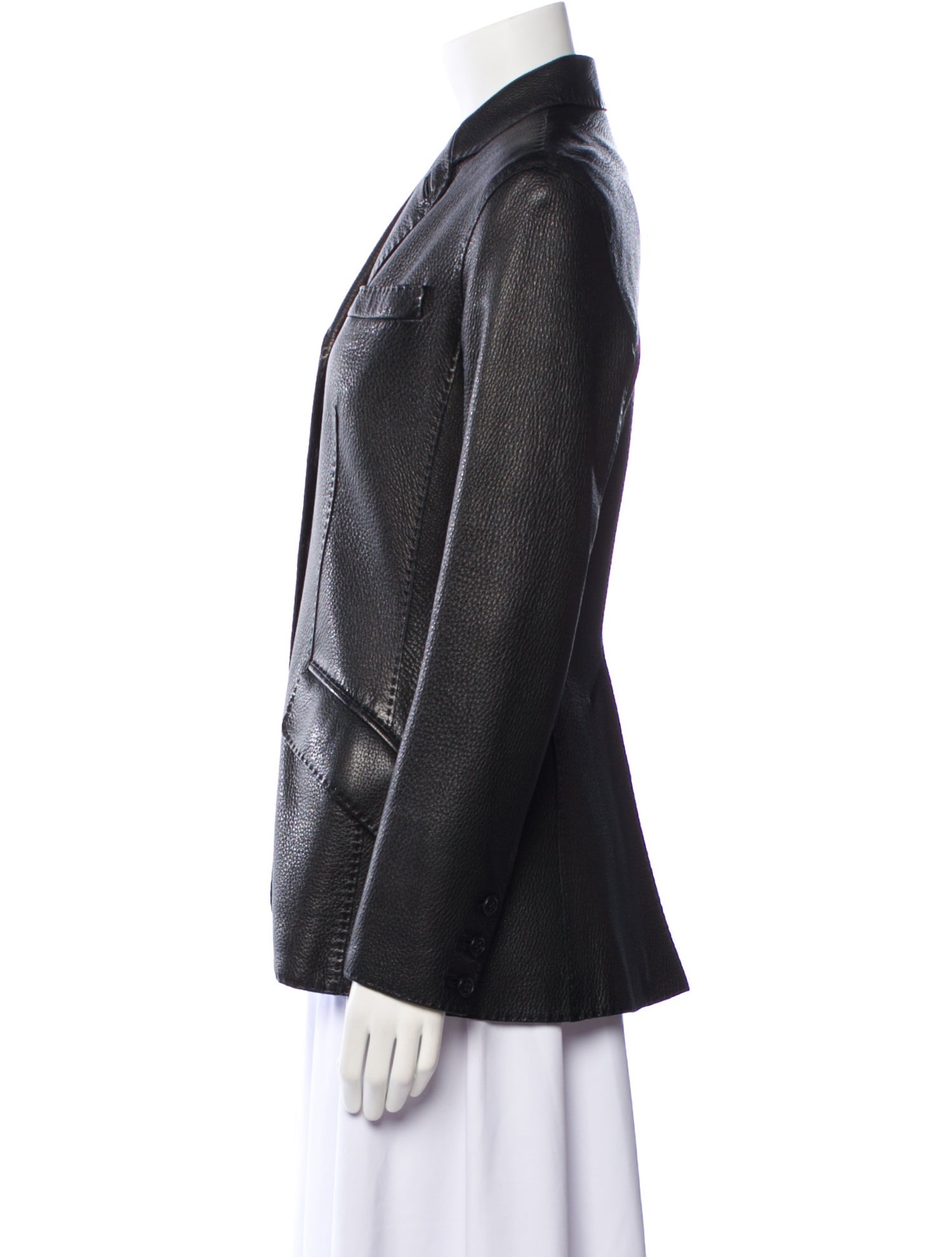 Hermès Silk Fur Jacket