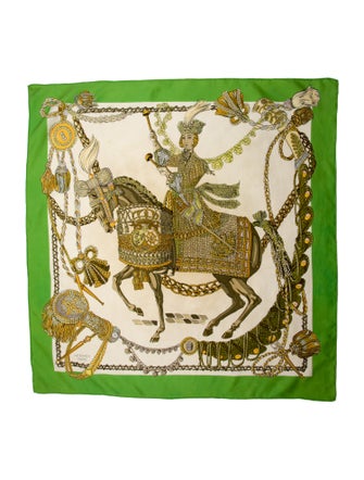 Hermès Le Timbalier Silk Scarf