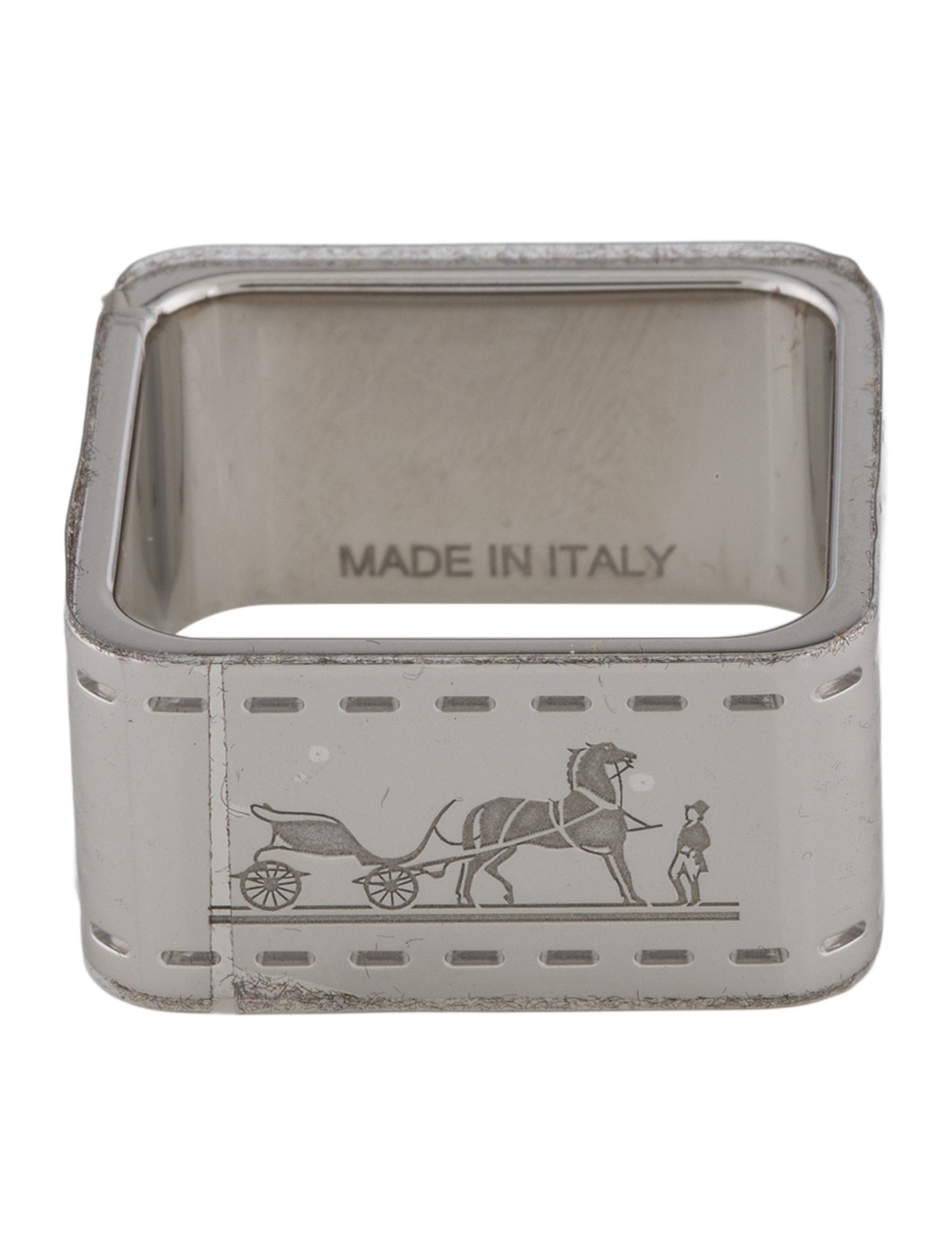 Hermès Bolduc 90 Scarf Ring