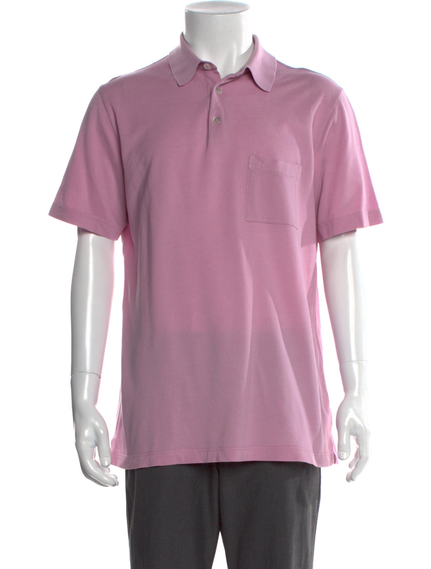 Hermès Crew Neck Short Sleeve Polo Shirt