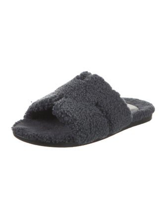 Hermès Izmir Shearling Slides