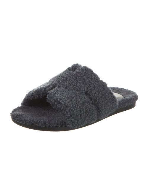 Hermès Izmir Shearling Slides
