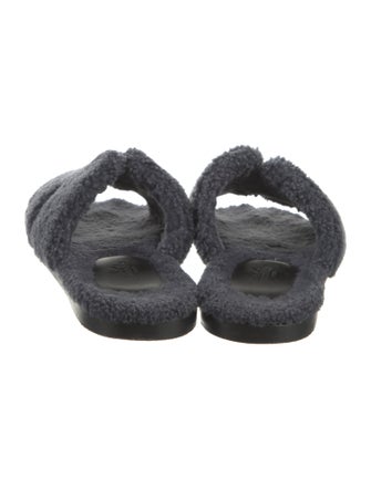 Hermès Izmir Shearling Slides
