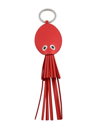 Hermès 2025 Epsom Poulpe Key Ring