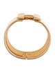 Hermès Clic H XL Enamel Bangle Bracelet