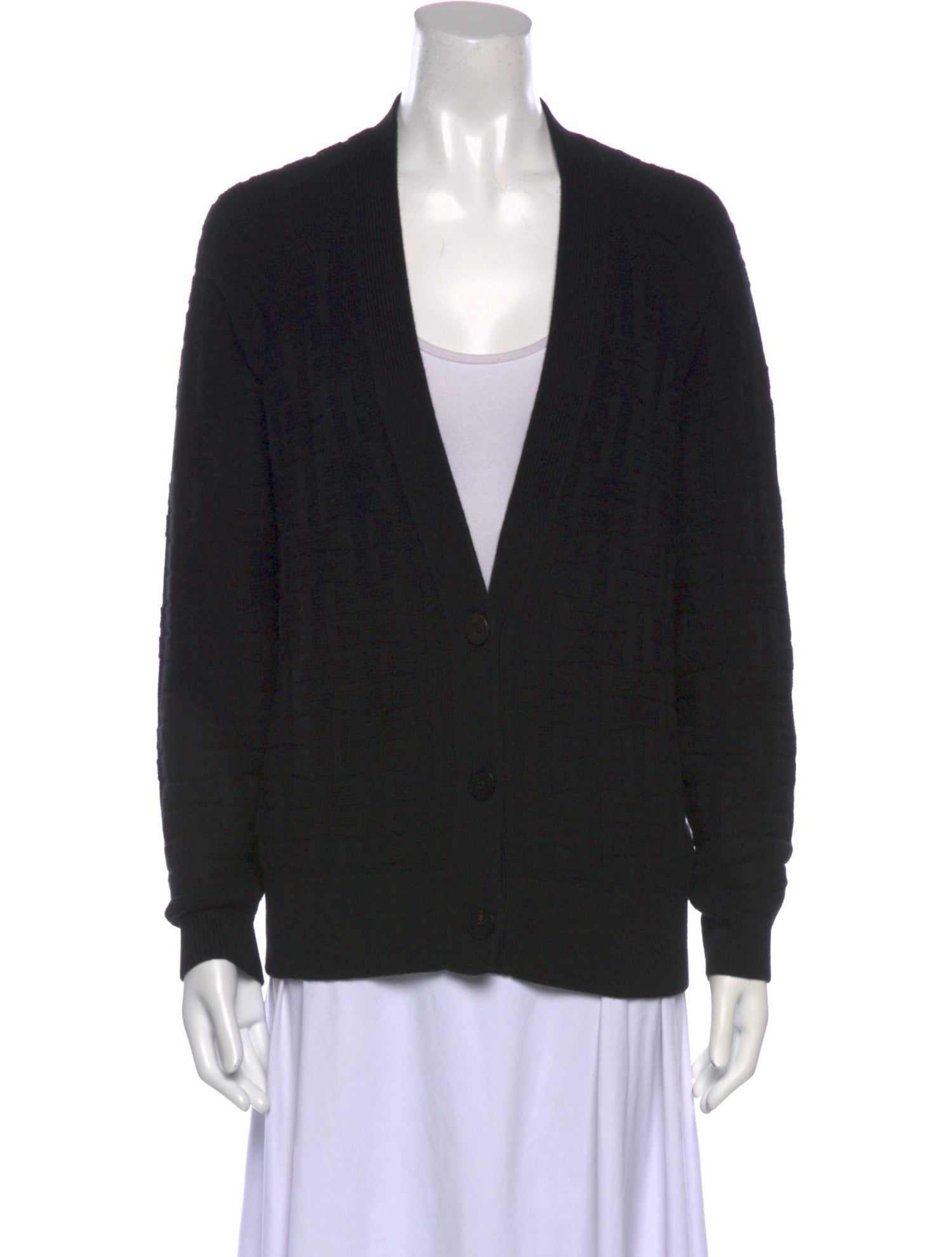 Hermès Virgin Wool V-Neck Sweater