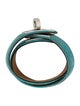 Hermès Suede Kelly Double Tour Wrap Bracelet