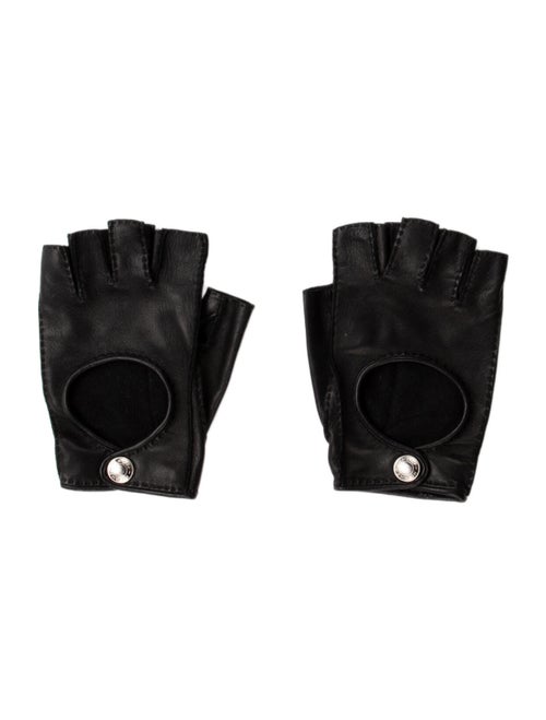 Hermès Lambskin Fingerless Gloves