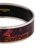 Hermès Wide Enamel Bangle Bracelet