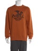 Hermès Lambskin Dragon Ex Libris Graphic Print Sweatshirt