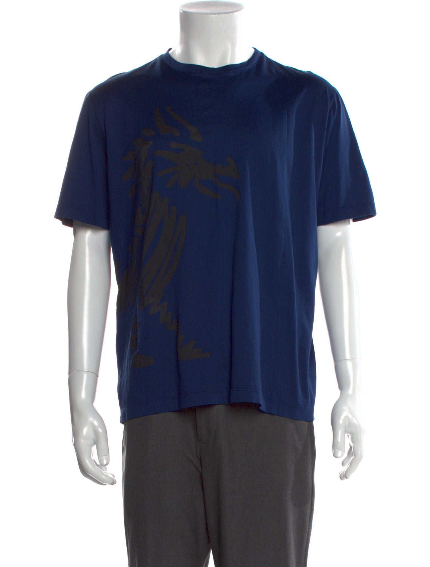 Hermès Graphic Print Crew Neck T-Shirt