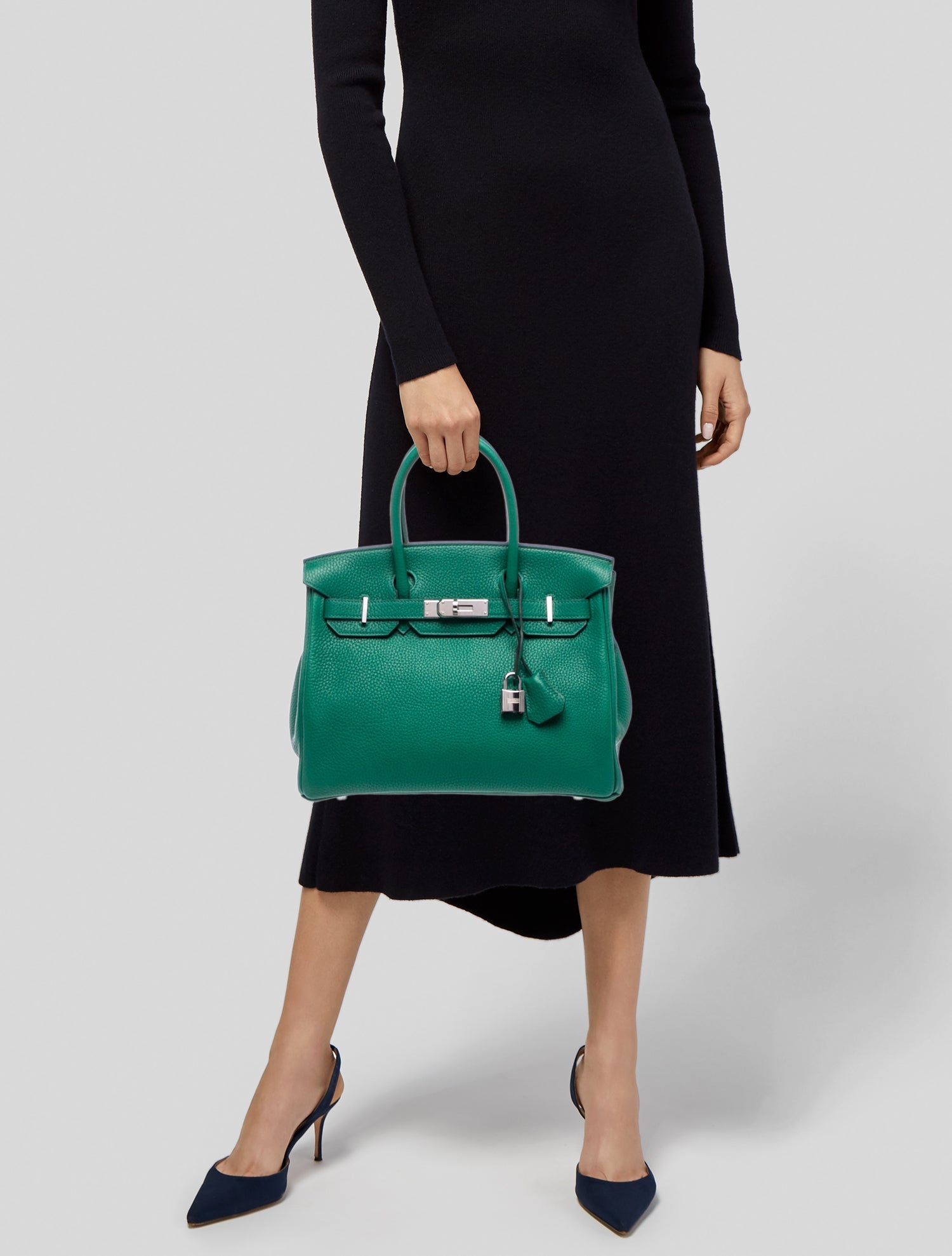 Hermès Clemence Verso Birkin 30