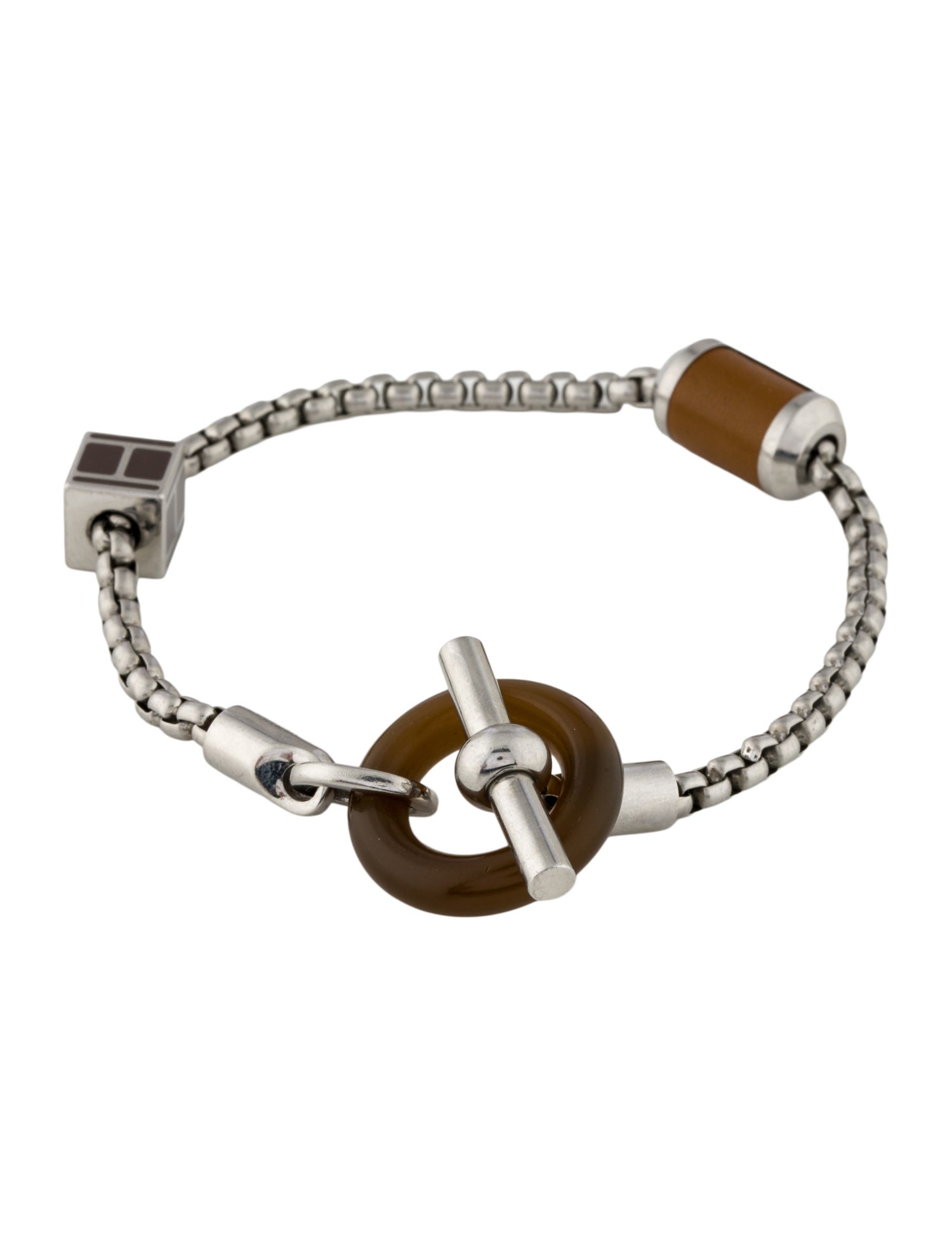 Hermès Leather & Horn Meli-Melo Bracelet
