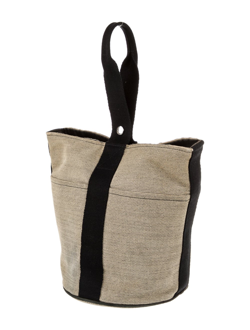 Hermès Top Handle Bag Neutrals Toile H Canvas Str… - image 3