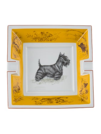 Hermès Scottish Terrier Ashtray