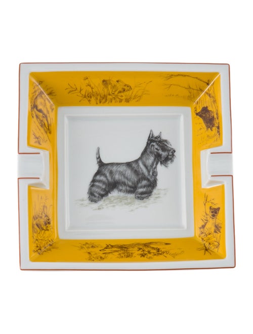 Hermès Scottish Terrier Ashtray