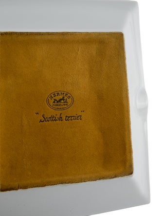 Hermès Scottish Terrier Ashtray