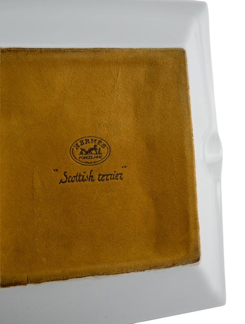Hermès Scottish Terrier Ashtray