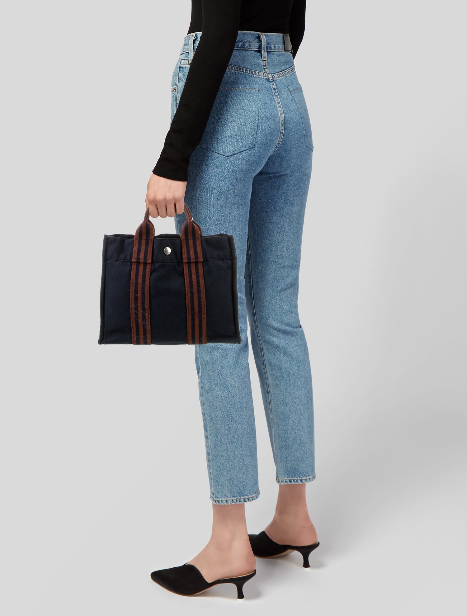 Hermès Toile Fourre-Tout PM