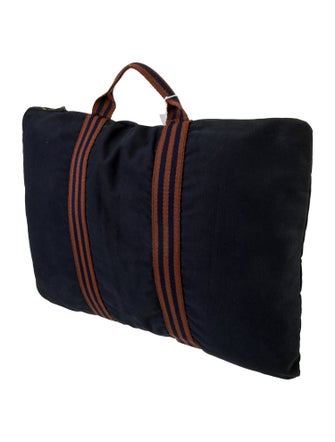 Hermès Toile Fourre-Tout Briefcase