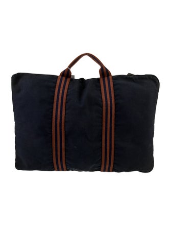 Hermès Toile Fourre-Tout Briefcase