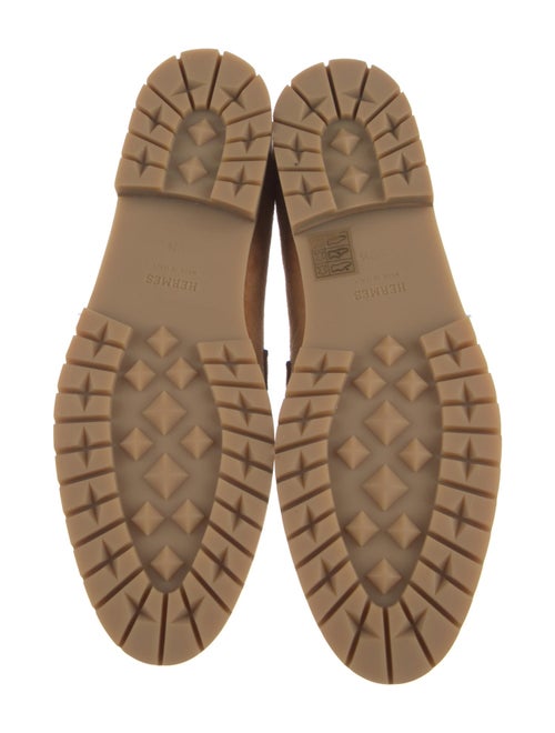 Hermès Faubourg H Logo Loafers