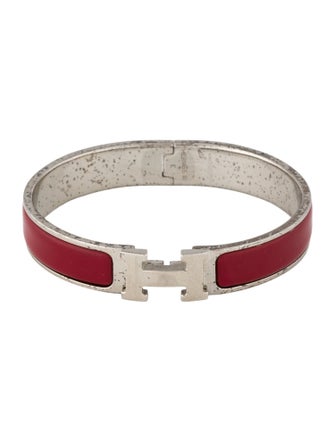 Hermès Enamel Clic H Bracelet